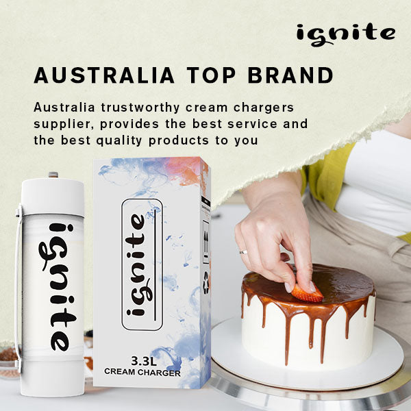 Ignite Cream Chargers Nang Cylinders 3.3L